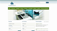 Desktop Screenshot of lapaci.com.br